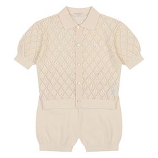 에뜨와 아동용 리스 니트 상하의 세트