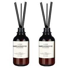 넥스트라이프 프리미엄 실내 디퓨저, 헤이즐넛커피, 300ml, 2개