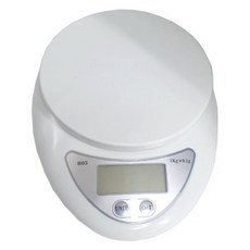 Vitabello 0.1g單位廚房電子秤 白色, 單品, 1個