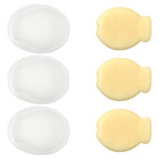 Fix9 UV藝術樹脂模具 鯛魚燒3 3入, 混合色