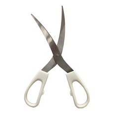 KOMEKI 加長彎形烤肉料理剪刀，21.5cm, 1支