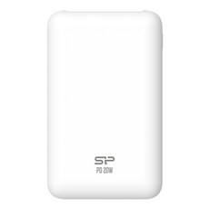 Silicon Power 廣穎電通 2萬毫安 20W QC PD TypeC雙向快充迷你行動電源 120 x 72 x 30mm, QS58, 白色