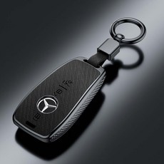 CRONICLE 賓士專用相容 Wilder Line 智能鑰匙殼 B型, 黑色, C-BE-WI-B-BLA