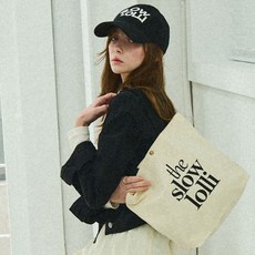 Slow Lolly 字母印花環保袋