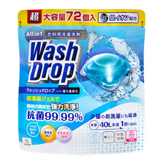 DoDoME All in 1 洗衣球 72顆 銀離子 超濃縮凝膠 適用於40L水量, 1袋