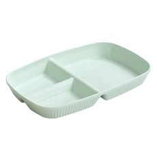 Novarium長方形3格餐盤, 淺卡其色, 1個