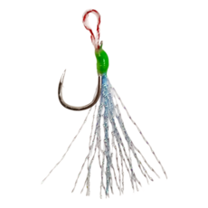 SAME 莎美 格鬥微鐵單鉤 MMicro Jig Assist Hook Set 4入, M, 1組