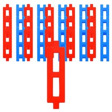 Bebiboom 寬版棒狀綜合積木, 70個, 隨機出貨