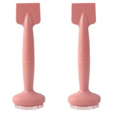 Daybelle 潔面面膜矽膠刷, 2個, 玫瑰粉紅色