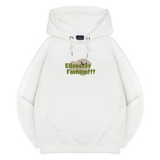 엘런아시 엘런몽글 오버핏 후드 티셔츠
