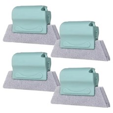 원이네 창틀 청소 틈새 브러시, 그린, 4개