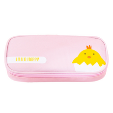 Daily Nest 簡約輕便鉛筆盒, 小雞, 1個