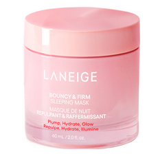 LANEIGE 蘭芝 粉澎潤睡美人晚安面膜 60ml Plump Hydrate Glow, 1罐