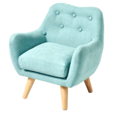 bunnyTICKLES 一般沙發布 52 x 49 x 43cm 薄荷綠 兒童沙發