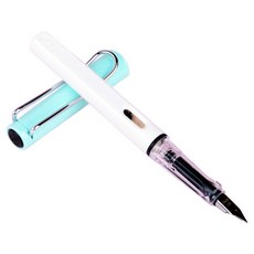 微笑漂亮鋼筆 含墨水, 白色薄荷(青綠色), EF