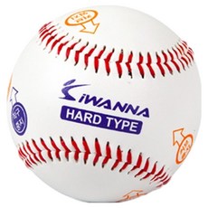 아이워너 구질연습 경식 하드 야구공, IWS4206_1, 1개