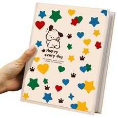 Allode 普普藝術風格成長紀錄紀念相簿 10 x 14 cm, 100張, TYPE01 快樂狗狗