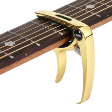 조인메이드 피크 보관 집게 기타카포 골드, 1개