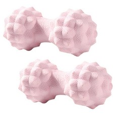 HYUDAON 高強度腳底按摩球, 2個, 粉紅色