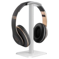 솜데이 스탠드형 헤드셋 거치대 10.5 x 10.5 x 22 cm, 화이트