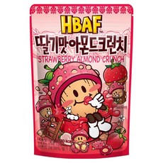 바프 딸기맛 아몬드 크런치, 100g, 1개