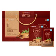 DAEWOONG LIFE SCIENCE 6年根紅蔘 30包, 2.1L, 1個