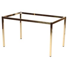 도리퍼니처 30각 철제 프레임 120 x 75 x 68 cm, 골드, 1개