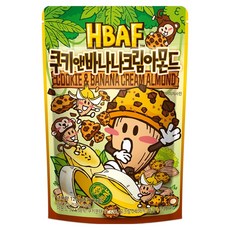 바프 쿠키앤바나나크림 아몬드, 120g, 1개