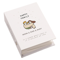 Tidy Home 珍藏回憶 拍立得相簿 2格 覆膜 16.5 x 12.5 x 5 cm, 200張, 款式7