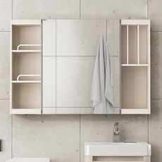 모카바스 모던 슬라이드장 방문설치, 아이보리, 1개