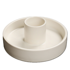 좋은 향기 분위기를 위한 캔들촛대, 화이트