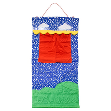 Kelvin 小凱撒手套玩偶戲台 星星版 Set, 適合年齡: 3歲以上, 1個, 1