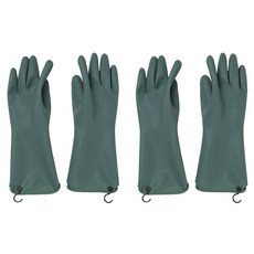 자주 쓰는 고무장갑 양손착용 30cm, 다크그린, FREE(one size), 2세트