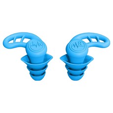 Veramang 防睡眠噪音矽膠J型耳塞 2入組 藍色, 1套