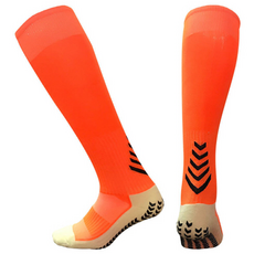 HnEx 장목 논슬립 스포츠양말, 오렌지, 1개