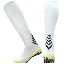 HnEx 長筒防滑運動襪, 白色, 1個