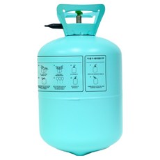 파티클럽 일회용 헬륨가스 22개용, 혼합색상, 1개