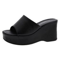 dangolunni 女性增高厚底楔型跟辦公室拖鞋 Rich 9cm