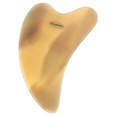 臉用牛角刮痧板, 1個, 隨機出貨