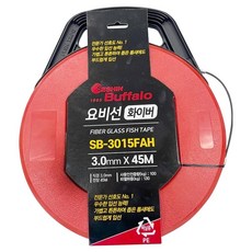 세신버팔로 화이버 요비선 SB-3015FAH 3mm x 45m C2206486, 1개