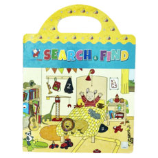 反覆黏貼場景DIY貼紙書 小兔子寧靜清晨, 趣味貼紙書