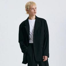 TNGT 男士老爹版斜紋尖領成套西裝外套