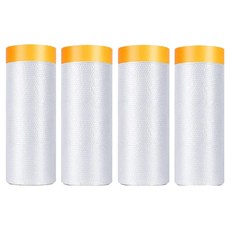 O-ON 油漆遮蔽保護膜膠帶, 4個