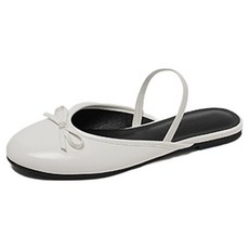 CHAAKAN SHOES Lisa 兩穿蝴蝶結露跟平底鞋 1cm SBLTR1h1157