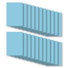 전송상사 칼라하드보드지 1T 하늘, A4, 22개