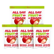 Pure Eat All Day 水果脆片, 5個, 10g