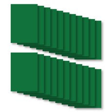 전송상사 칼라하드보드지 1T 초록, A4, 22개