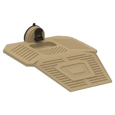 Jumax 烏龜休息平臺 M, 棕色, 1個