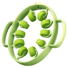 IYES 10入 多功能按摩滾輪, 綠色, 1個