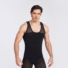 비투윈 남성용 고급 보정 나시 9822